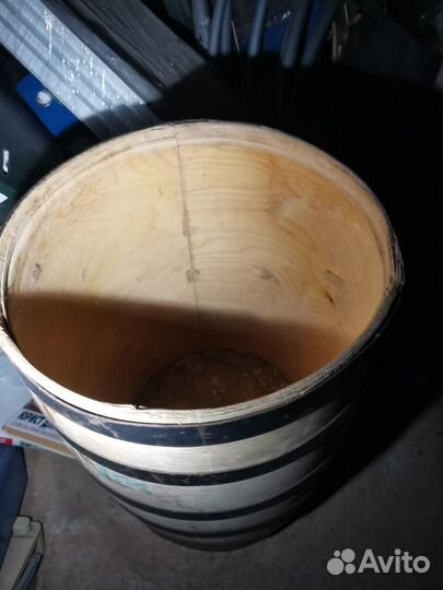 Бочка времён СССР с крышкой