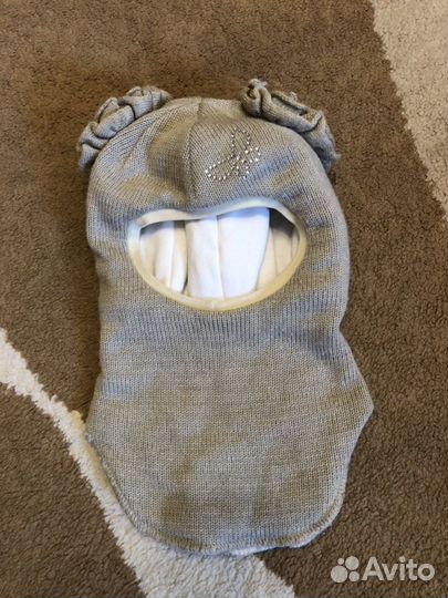 Зимняя шапка-шлем 50 разм. «Shanti Punti»