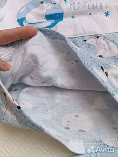 Пижаматс начёсом 74-80