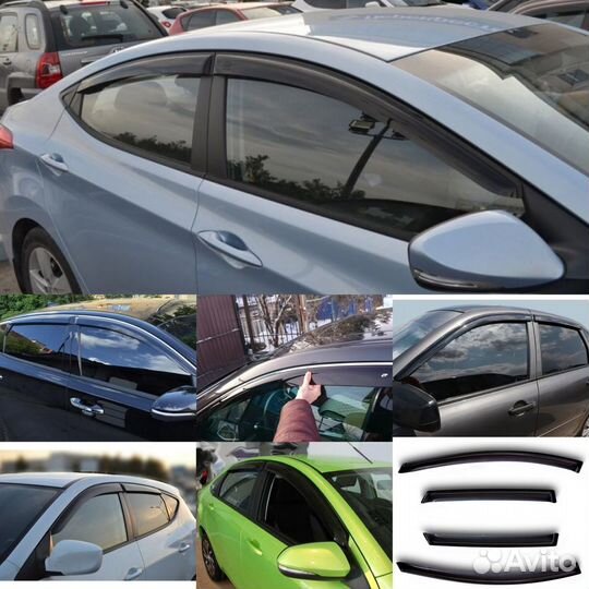 Ветровики-дефлекторы авто