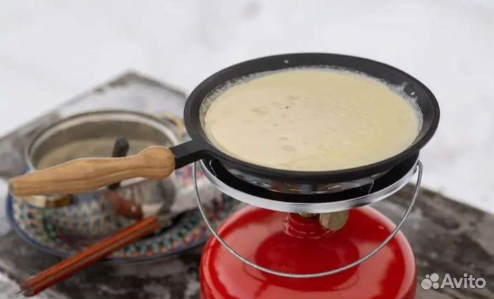 Сковорода блинная чугун