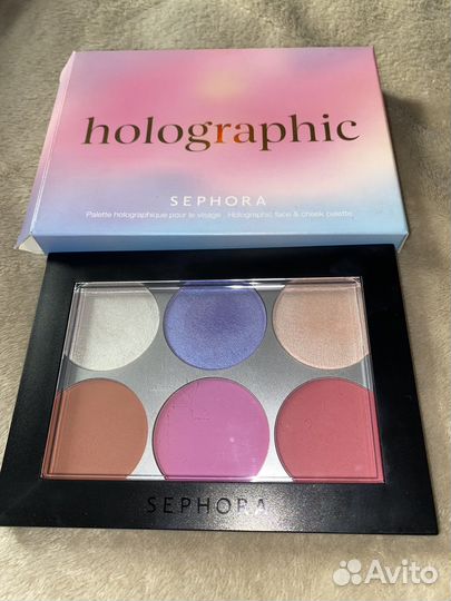 Палетка для глаз и лица Sephora Holographic