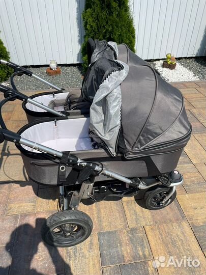 Коляска для двойни tfk duo