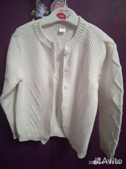 Кофта для девочки 2-4 г