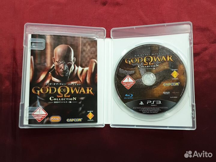 God of war trilogy для Sony ps3