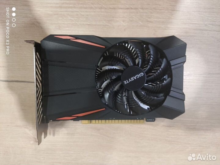 Видеокарта Gigabite Nvidia Geforce GTX 1050ti 4gb