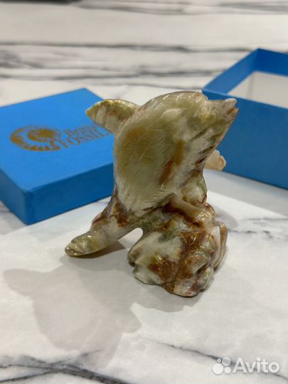 Каменная Стаутэтка дельфин british fossils