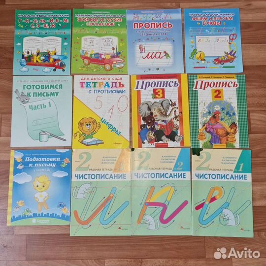 Пропись и тетрадь для подготовки к школе