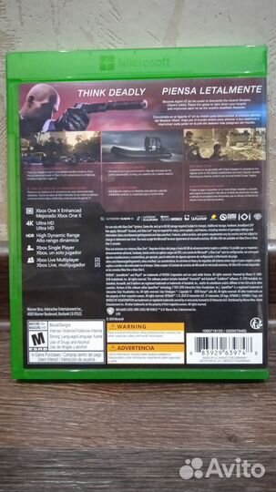 Игра на xbox hitman 2