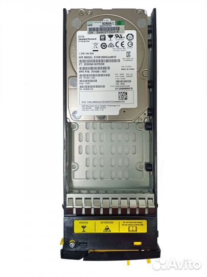 HPE 3PAR 1.2TB 12G SAS 2.5