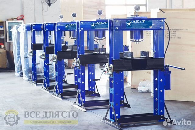 Пресса гидравлические в ассортименте