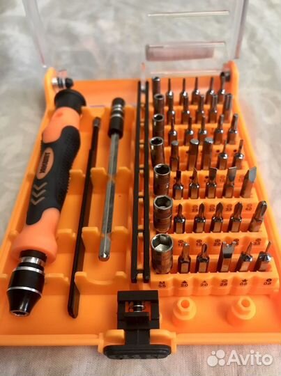 Отвертка с набором бит 45 в 1 Новый