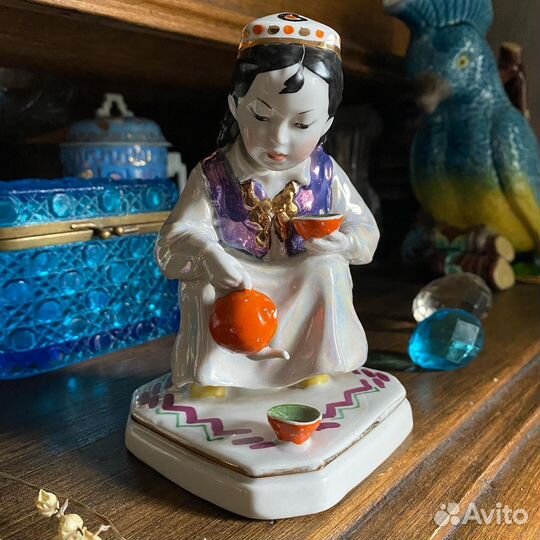 Статуэтка Маленькая хозяйка Дулево СССР