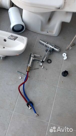 Раковина, мойка, унитаз, смеситель