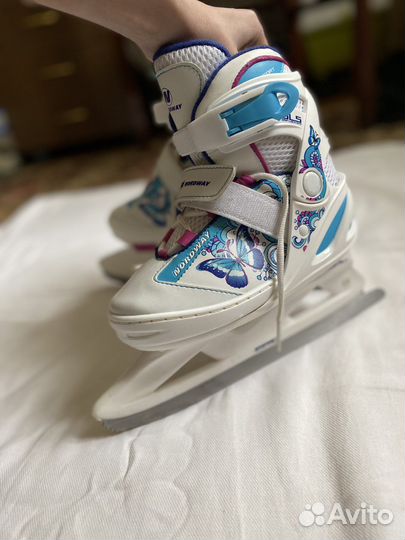 Коньки раздвижные 31 35