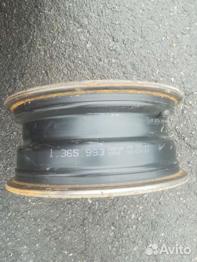 Стальной штампованный диск 1.365.993