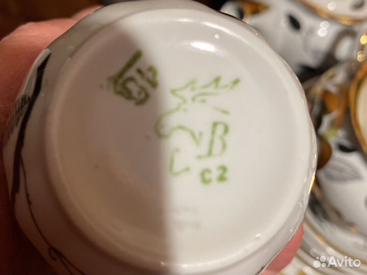 Кофейный сервиз вербилки СССР