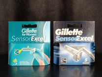 Лезвия для бритвы Gillette sensor 5шт