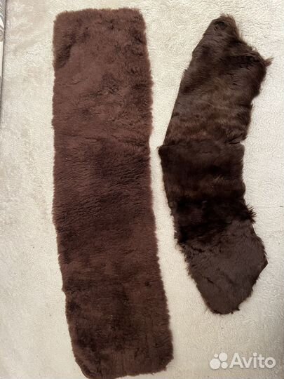 Меховой воротник овчина для поделок
