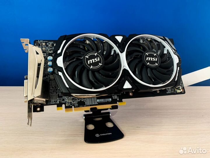 Видеокарта MSI Radeon RX 580 Armor 8G 256Bit