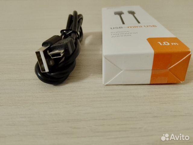 Новый кабель miniUSB, 1м