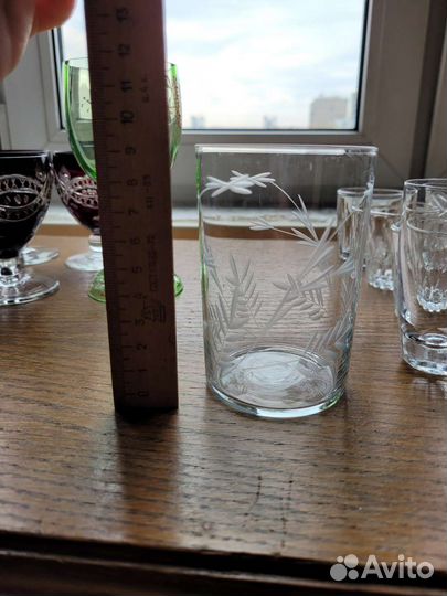 Бокалы фужеры стопки хрусталь СССР