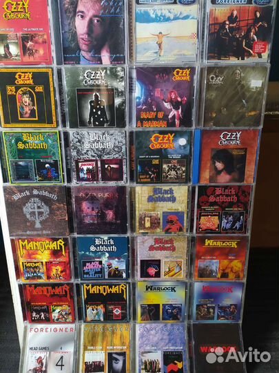 Зарубежный рок сд диски на выбор