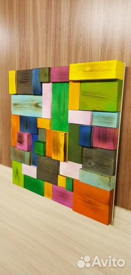 Панно из массива дерева