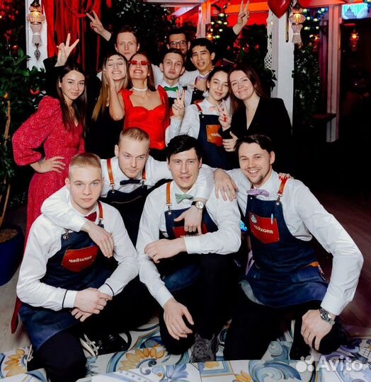 Официант в ресторан 