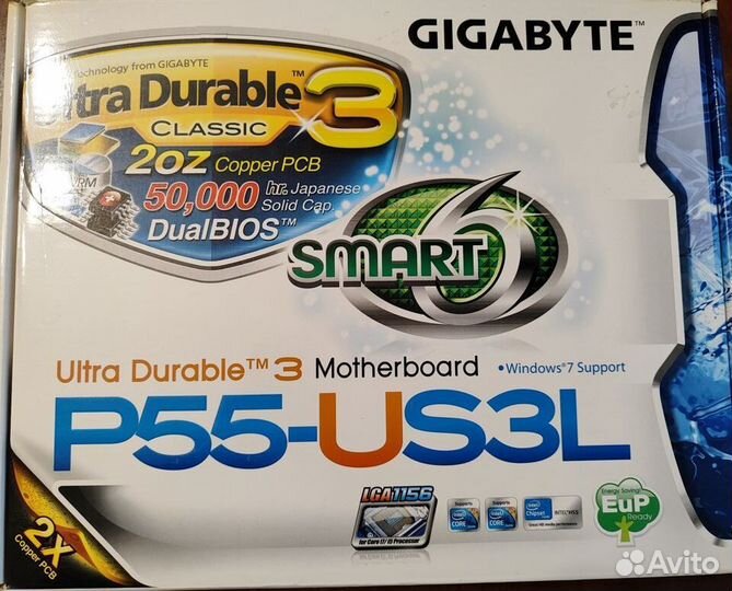 Материнская плата Gigabyte GA-P55-US3L