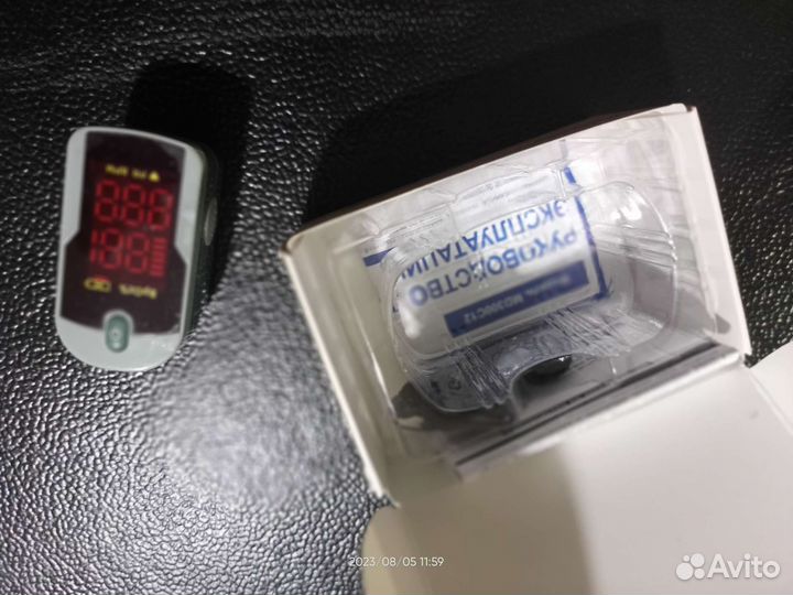 Пульсоксиметр, пульс и сатурация