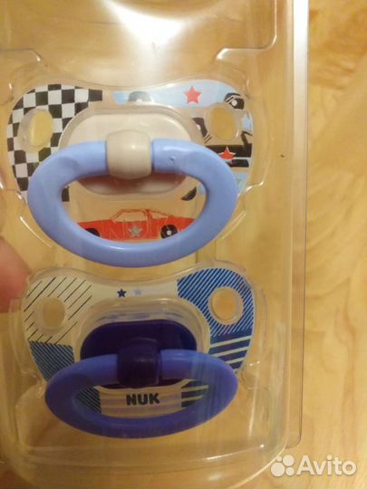 Пустышки nuk 0-6м