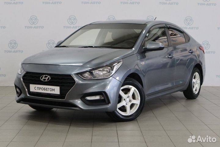 Hyundai Solaris 1.6 МТ, 2018, 80 757 км