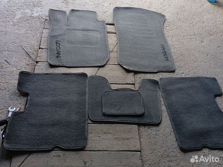 Коврики renault logan