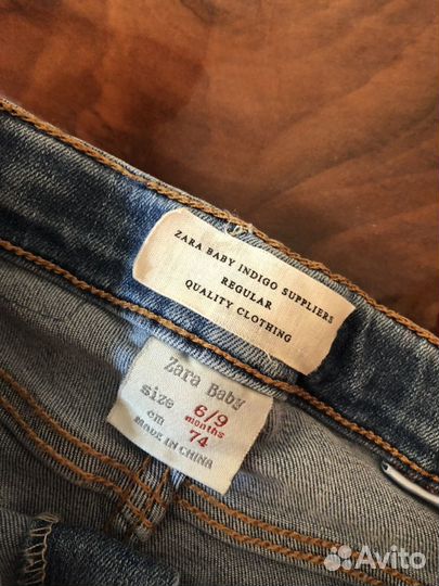 Джинсовый костюм (Zara)