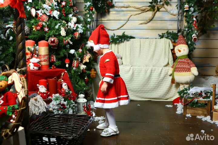 Новогодний костюм для маленькой принцессы