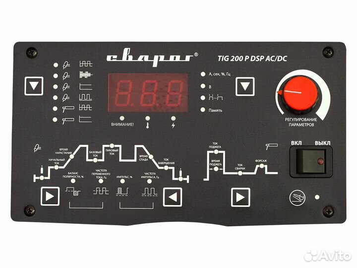 Сварог tech TIG 200 P DSP AC/DC (E104)