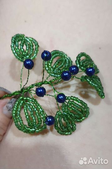 Цветы и деревья из бисера