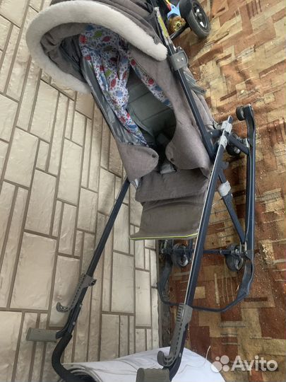 Детские санки коляска