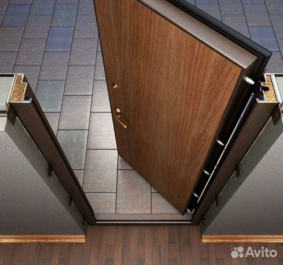 Замена панели мдф на входной двери