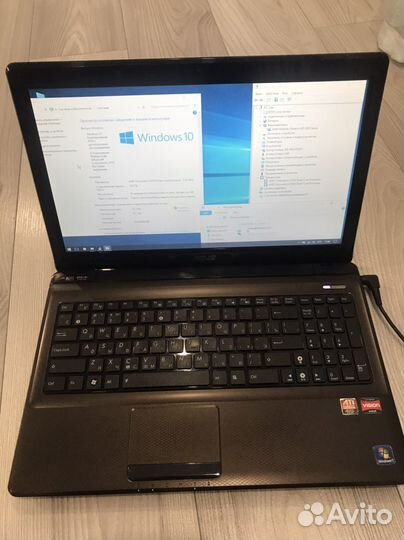 Ноутбук asus в очень хорошем состоянии