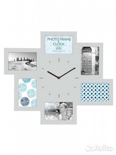 Фоторамка часы новая