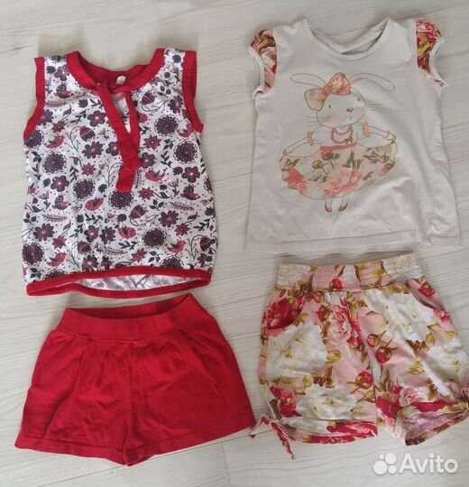 Одежда на девочку 4-5 лет