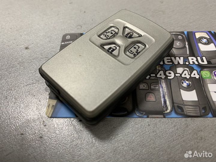 Ключ Toyota Alphard B52EA 433 mhz