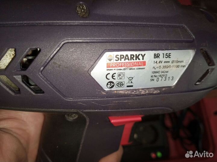 Шуруповерт sparky бу