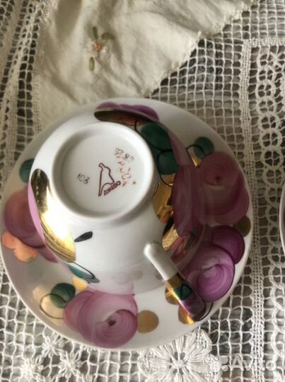 Чайная пара гигант Дулево