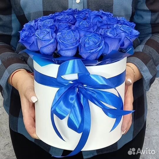 Букет синих роз с доставкой
