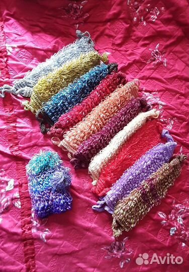 Мочалка ручной работы (шахтерская)