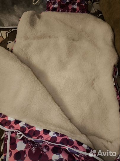Утеплитель меховой на санки