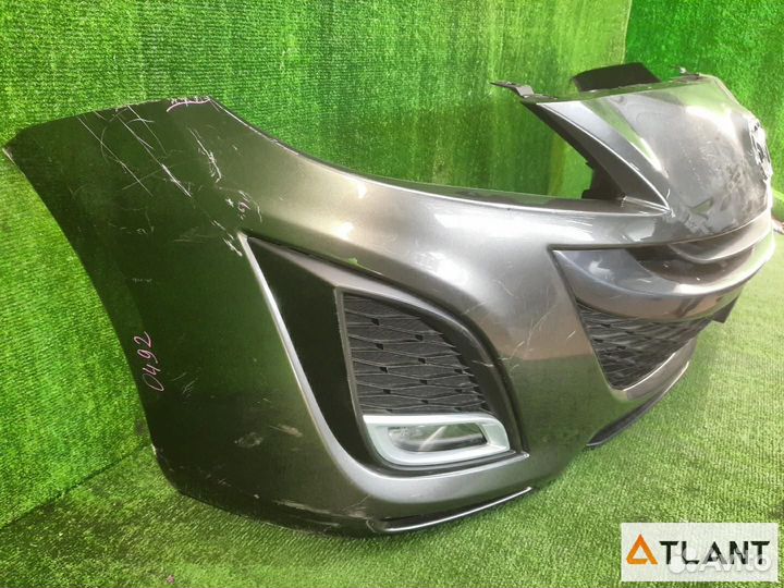 Бампер передний mazda axela